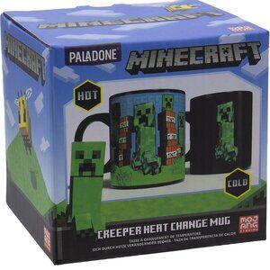 Minecraft Creeper Heat Change Mug 10oz Brand New